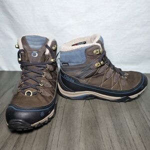 Oboz Women's Juniper Waterproof Thinsulate Brown Hiking Boots